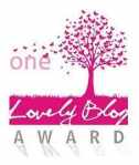 One lovely blog award