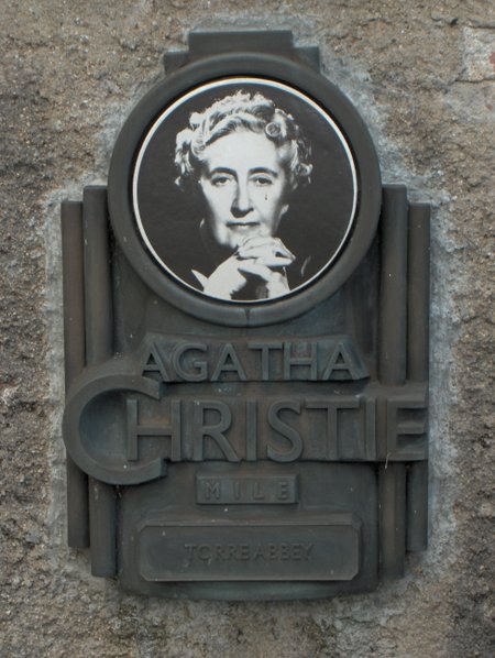 My idol, Agatha Christie http://upload.wikimedia.org/wikipedia/commons/a/a4/Agatha_Christie_plaque_-Torre_Abbey.jpg